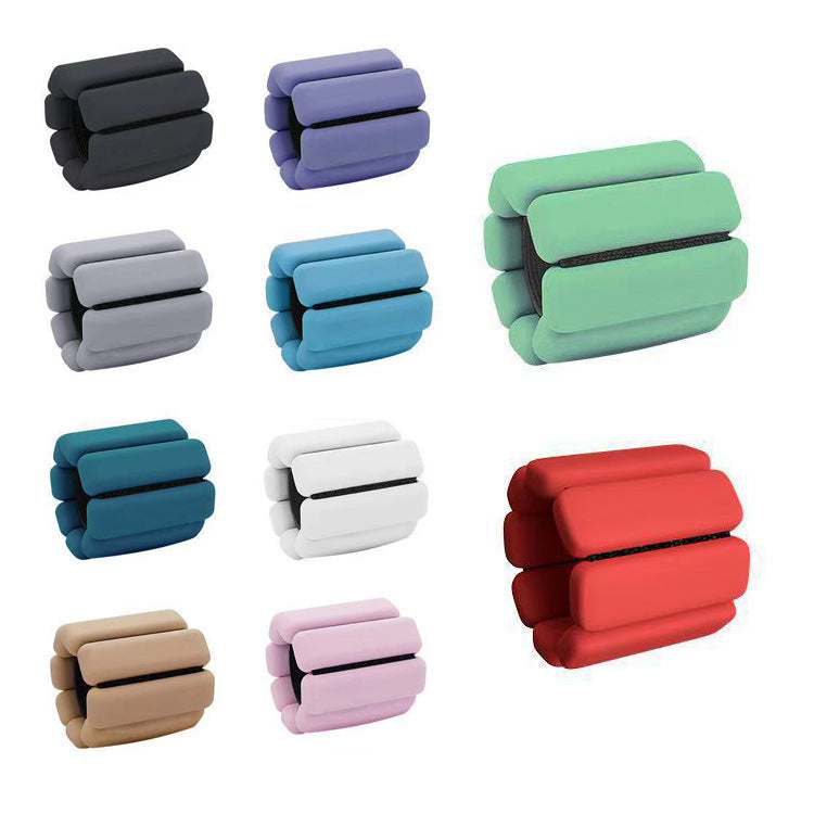 Cross-Border Yoga Training Silicone Weights Wristbands
