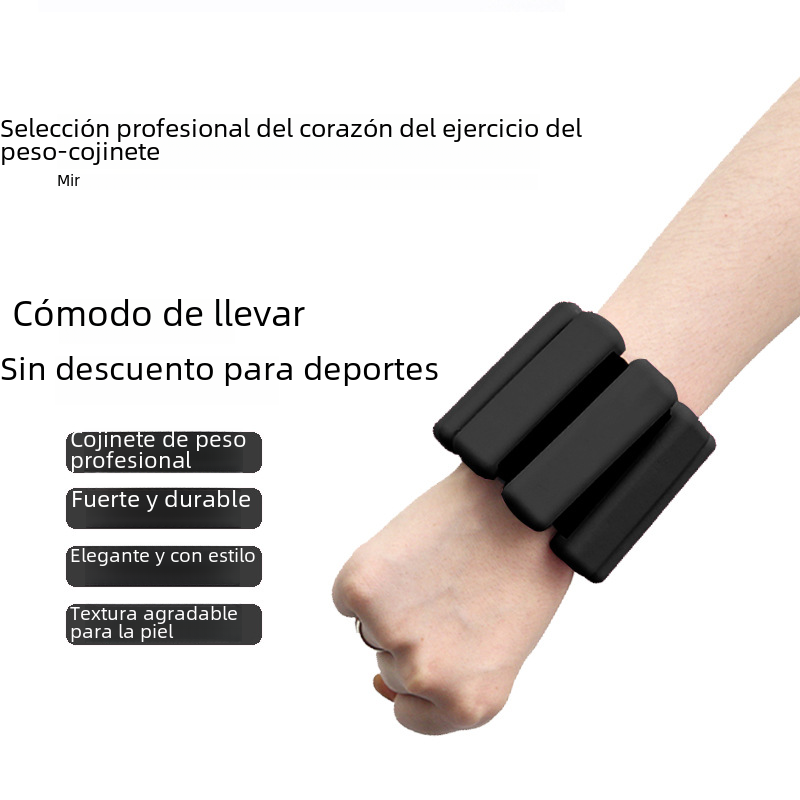 Cross-Border Yoga Training Silicone Weights Wristbands