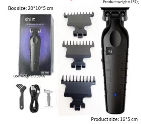 Kemei Professional Hair Clipper Set – Cordless Barber Hair Clippers &amp; Trimmer Kit