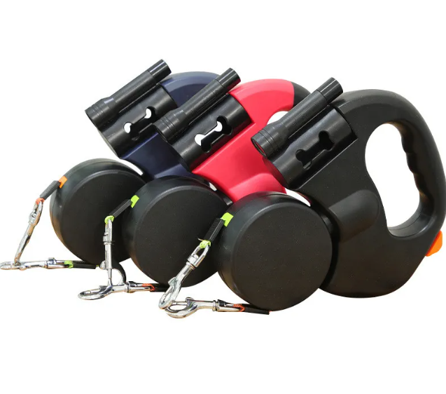 Auto Double Dog Leash – Dual Dog Walking Leash for 2 Dogs